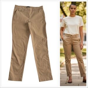 Talbots Chino Tan Pants Size 2